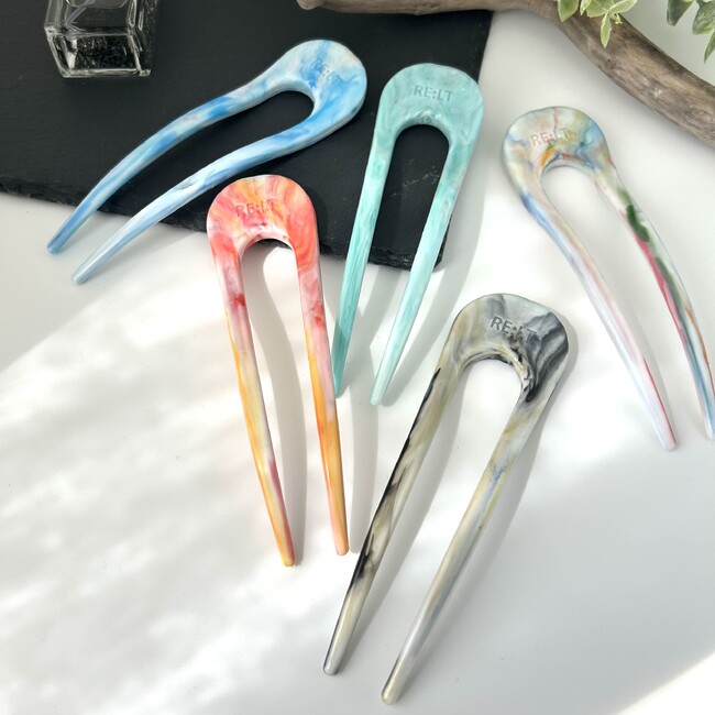 ペットボトルキャップを再利用した再生プラスチック100%のヘアアクセサリーを発売