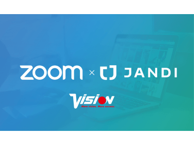 ビジネス向けSNSツール「JANDI」の外部連携先として、ビデオ・Web会議アプリケーションの「Zoom」を追加