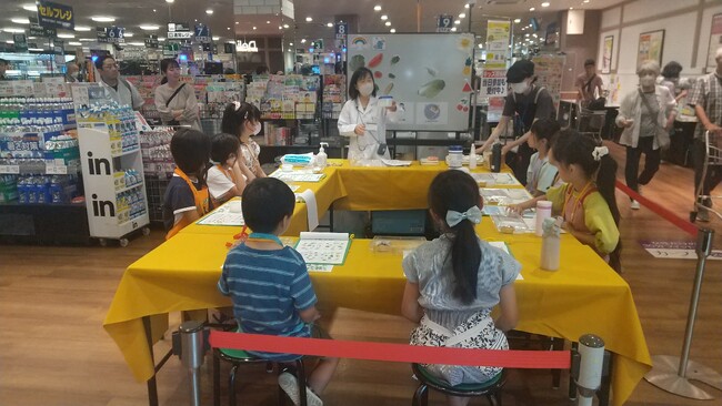 「『腸活』レアチーズケーキ作り」9月6日(土)「マルエツ 船橋三山店」で食育イベントを開催