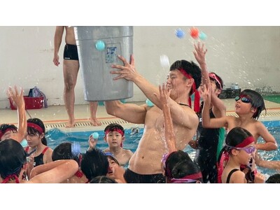 水泳授業減る今こそ、愛知県岡崎市の水中大運動会【竜城祭】が6年ぶりの開催