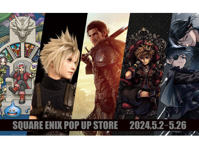 大型 SQUARE ENIX POP UP STORE 大丸梅田店にて開催！