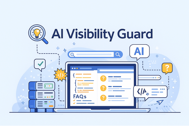 AI検索最適化プラグイン「AI Visibility Guard」、初期費用を撤廃し月額4,980円の新プランを開始。海外販売も同時スタート