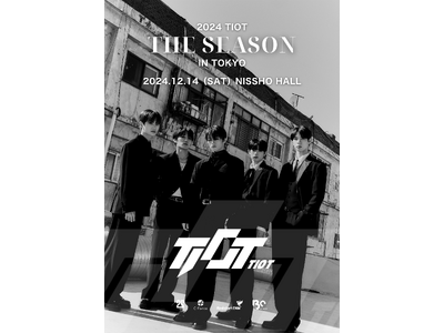 TIOT(ティーアイオーティー) 単独コンサート「THE SEASON」開催決定