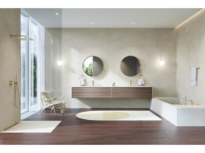 GROHE SPA のALLURE シリーズからPVD カラーバリエーション４色が新登場！お好みのカラーで洗練されたバスルーム空間に
