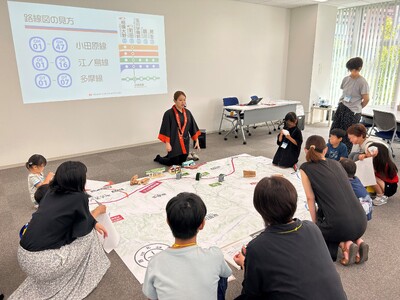 長谷工マンションミュージアム×ロマンスカーミュージアムコラボワークショップ「小田急多摩線沿線のまちをつく...