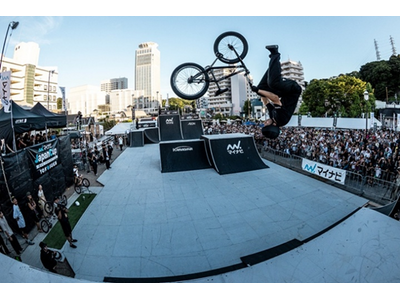 【アーバンスポーツのまち横須賀】 BMXフリースタイルJapanCupを今年も横須賀で開催！～会場は昨年に続きヴェルニー公園！昨年は36,000人が来場！～