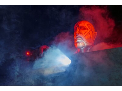 大人気ダークファンタジーの世界が淡路島に！オープンまで、あと1日！TVアニメ『進撃の巨人』×ニジゲンノモ...