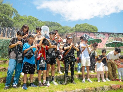 真夏の大水遁祭2026ニジゲンノモリ「NARUTO&BORUTO 忍里」『発動させろ！～水遁・水龍弾の術...
