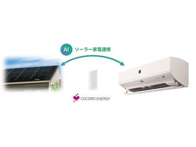 業界初(※1)、太陽光発電と家電が連携して家電の電気代を抑制する「ソーラー家電連携」サービスの提供を開始