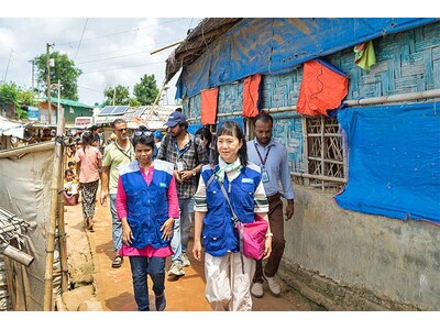 国際NGOプラン・インターナショナルが、オンラインイベントを開催「角田光代さんが出会ったロヒンギャの女の子たち」