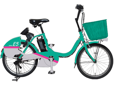ドコモ・バイクシェアの自転車がSuicaのペンギンと新幹線デザインに！Suicaを使ってシェアサイクルに...