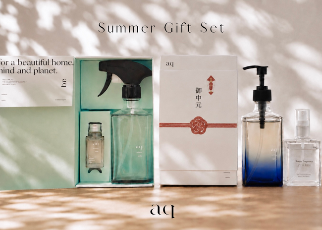 香りで住まいを整える、「aq」初の夏ギフト「Summer Gift Collection」を本日発売