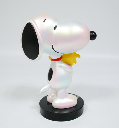 陶器スヌーピーフィギュアセット 7体 世界限定750体、「Snoopy＆Woodstock 75th Limited Edition