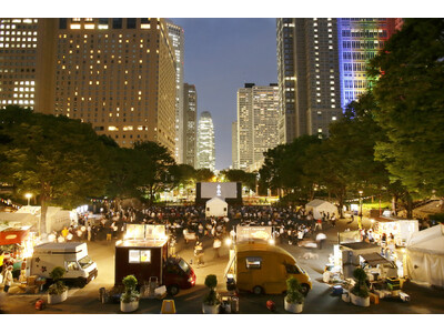 ６月３日～６日、「人」中心のまちへ、変わりゆく西新宿の夜景と共に名画を味わう「Screen @ Shin...
