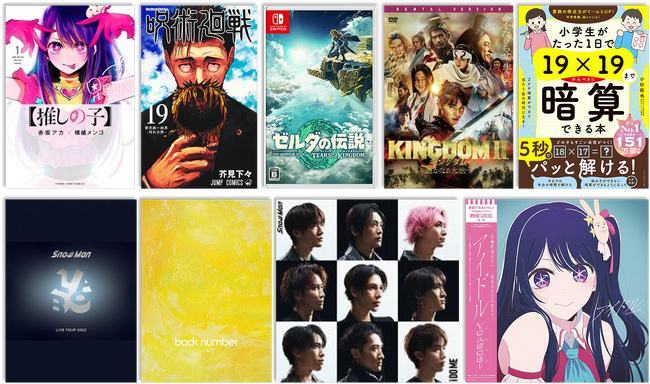 TSUTAYA 2023N NԃLOi̔E^j\I