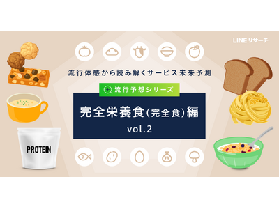 【LINEリサーチ】完全栄養食(完全食)の認知率は71%で前回から17ポイント増加。利用意向のある人は全...