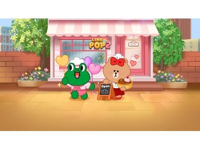 �uLINE POP2�v�A�wLINE FRIENDS�x�~�V�[�Y���C�x���g�㔼���J��