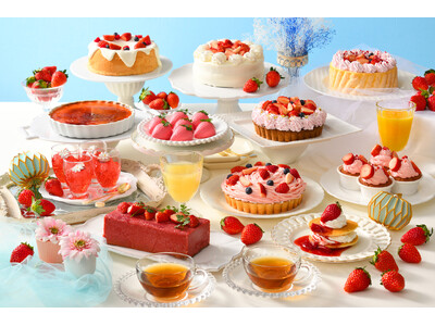 いちごづくしのスイーツが盛りだくさん。ランチ＆スイーツビュッフェ「Strawberry Wonder S...