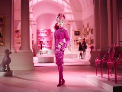 デビュー60周年記念！　初めて全身がピンクのファション・モデル・コレクションドールが登場！バービーファッション・モデル・コレクション「オールピンク」2月上旬より発売