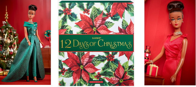 『バービー　12デイズ クリスマスカレンダー2』11月16日(木)からオンラインにて予約開始、12月9日(土)よりパートナーシップストア限定発売のメイン画像