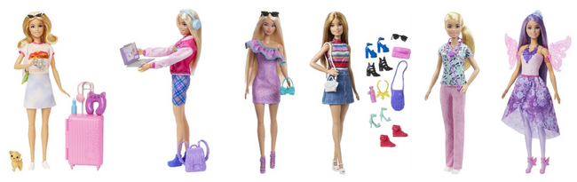 プレスリリース「バービーと小物アイテムがセットになった「バービー ドール&ファッション」シリーズから新学期にピッタリのスクールカジュアルのセットや、ピンク色が可愛い旅行セットのドールが3月下旬より発売開始！」のイメージ画像