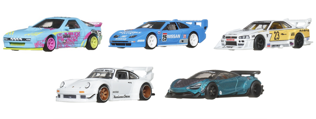 プレスリリース「「ホットウィール カーカルチャー シルエット」より実車さながらのカスタムが楽しめる新金型アイテム『リバティワークス マクラーレン』を含む5車種を4月中旬より発売！」のイメージ画像