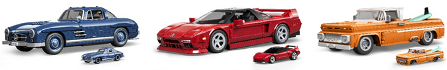 プレスリリース「車好きの心を刺激する究極の組み立て体験　日本初上陸！Brick Shop×Hot Wheels新作3モデル登場　全国のドン・キホーテ系列店舗限定販売！」のイメージ画像