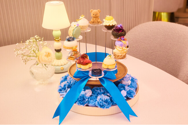 【7・8月限定】Puellaに「Celestial Blue Ribbon Afternoon Tea」が登場。星座と青いリボンが彩る、幻想的な夏のアフタヌーンティー