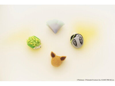 七條甘春堂のポケモン上生菓子に新たなラインナップが登場。5月11日（月）より、オンラインにて販売を開始。