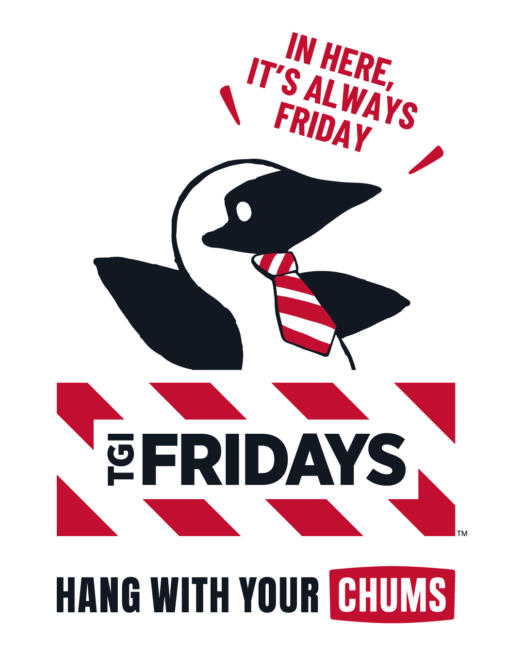 CHUMS × TGI FRIDAYS のスペシャルコラボレーション