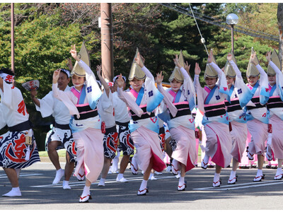 4年ぶりの開催！徳島県の阿波踊り「天水連」による阿波踊り演舞披露inホテルサンバレー那須