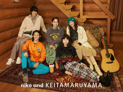 KEITA MARUYAMAとniko and ... コラボレーション第二弾！「MOUNTAIN LODGE」をテーマにしたコレクションを10月29日(金)より発売