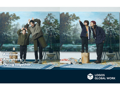 GLOBAL WORKがアウトドアブランド「LOGOS」との冬コレクションを発表