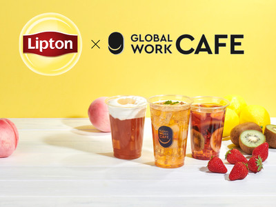 GLOBAL WORK CAFEが大人気紅茶ブランド「リプトン」とのコラボメニューを5月24日（火）より期間限定で発売！