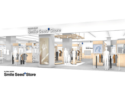 GLOBAL WORKから新業態、究極のベーシックライン「Smile Seed Store（スマイルシードストア）」が今春デビュー！