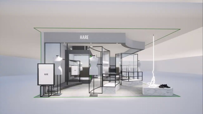 HAREが全国初のレディース専門ショップを3月17日(金)名古屋PARCOに出店！