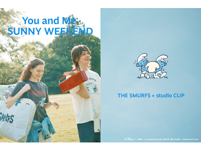 studio CLIPがベルギー生まれのTHE SMURFS（スマーフ）と初コラボアイテムを6月12日（木）に発売！