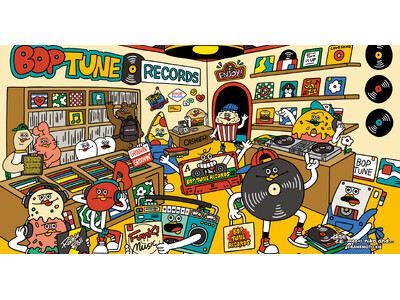 「niko and ...」が架空のレコードショップ“BOP TUNE RECORDS”をテーマにしたオリジナルグッズを 7 月 18 日より WEB ストアにて先行予約発売！