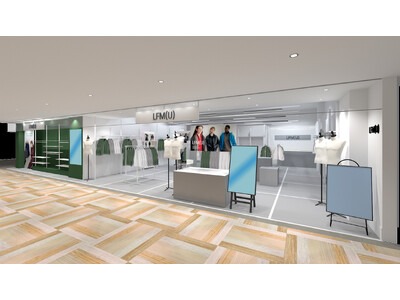 LOWRYS FARM のユニセックスライン『LFM(U)』が、初の単独店舗を9 月18 日（木）より期間限定でルミネエストにオープン