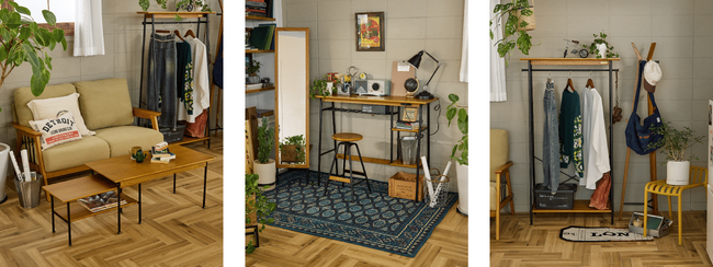 「niko and ...」のインテリアライン「niko and ... FURNITURE&SUPPLY」からモダンなデザインと機能性を備えた新シリーズの家具14点を発売