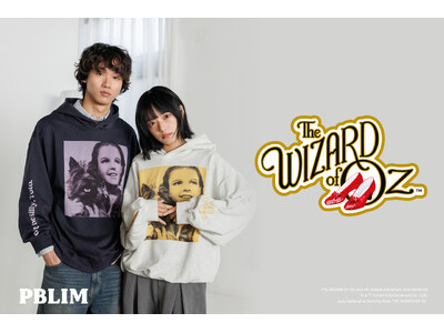 PBLIM（ピービーリム）より映画『オズの魔法使』をテーマにしたスウェット＆パーカーが販売中