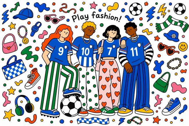 【2026 年6 月5 日（金）スタート】「ブロークコア」の最前線を体感するサッカー×ファッションのポップアップを原宿「and ST TOKYO」で開催