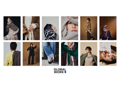 ⽟井詩織さんが纏う、大人の魅力あふれるGLOBAL WORKの秋。洗練された旬のスタイルを提案するLOOK BOOKを8月下旬に公開