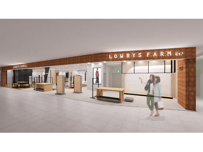 LOWRYS FARMが2026年9月11日（金）にJEANASISとの複合型ショップ「広島パルコ店」をオープン