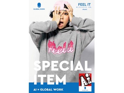 GLOBAL WORKのCM楽曲「FEEL IT」Music Videoを解禁。さらに、スペシャルアイテムの予約を10月5日(木)より開始