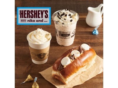 niko and ...のカフェ「niko and ... COFFEE」が、チョコレートブランドの「HERSHEY’S KISSES」とのコラボレーションメニューを発売！