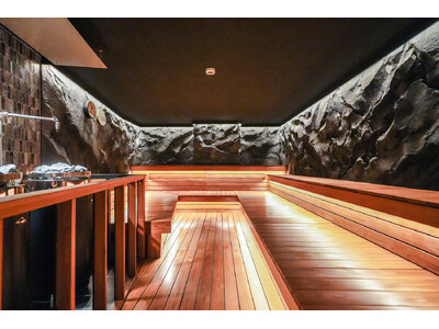 【没入】楽久屋とタッグを組み、RUSHが北海道・北広島に「雪と石」が響き合う異次元のサウナ空間を施工＆プロデュース。