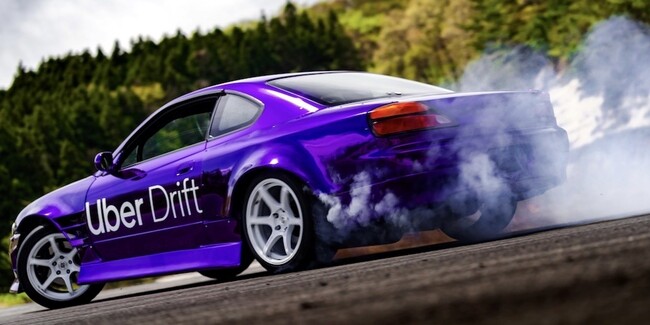 「Uber Drift」期間限定で東京に登場　圧巻のドリフト体験がUberアプリで予約可能に