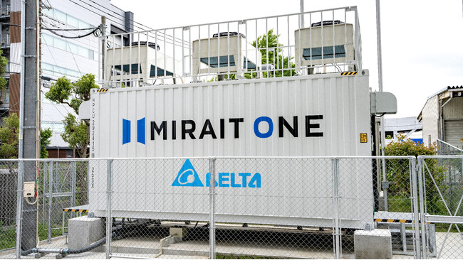 【株式会社ミライト・ワン】ミライト・ワン新木場ビルにデルタ電子LTA CDU搭載の水冷コンテナ型データセンターを国内初設置※1