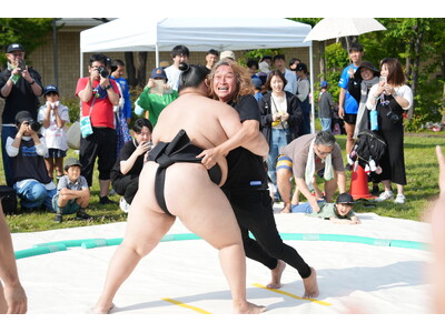 南葛SC、大島部屋と盛り上げたホーム戦開幕イベントが大盛況